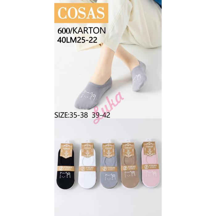 Women's bamboo ballet socks Cosas 40LM25-21
