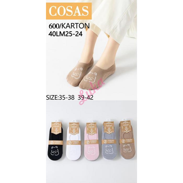 Women's bamboo ballet socks Cosas 40LM25-23