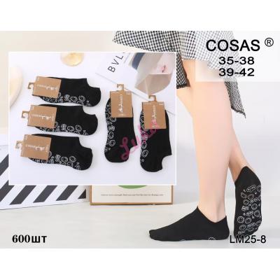 Women's bamboo ballet socks Cosas LM25-8 ABS