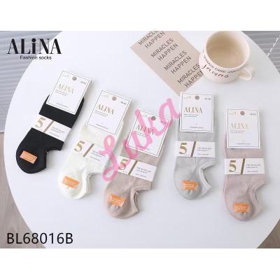 Women's low cut socks Alina BL68016B