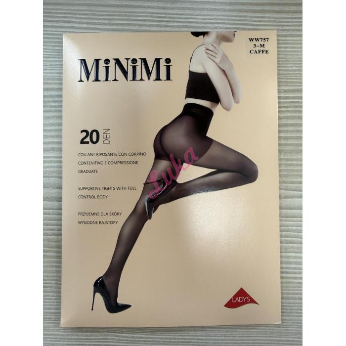 Women's Tights Minimi w757 CAFFE