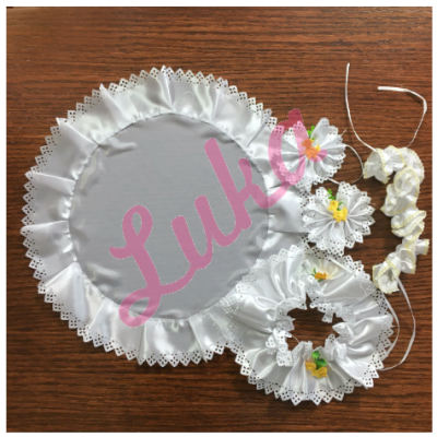 Ornament Set 42x42cm wlk-528