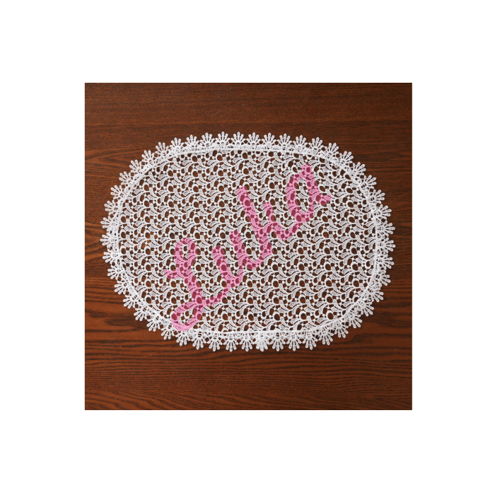 Serwetka szydełkowa 30x45 cm owal wlkn-530