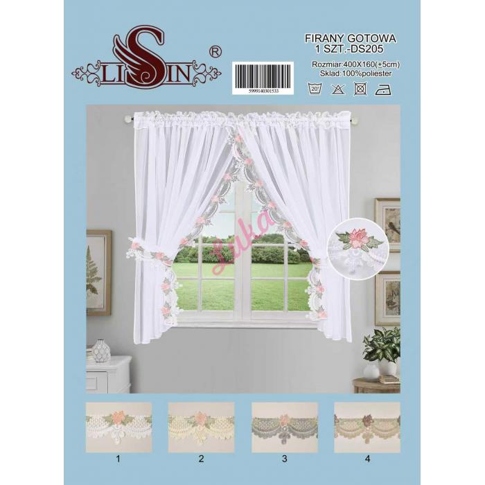 Curtains Lisin NOO-DS178-4 400x250
