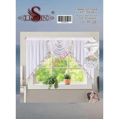 Curtains Lisin NOO-DS204 200x150