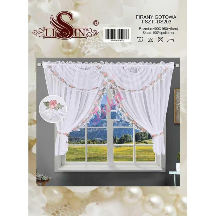 Curtains Lisin NOO-DS204-1 200x150