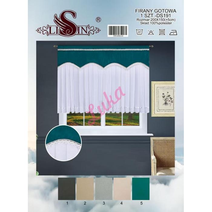 Curtains Lisin DS061 400x150