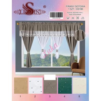 Curtains Lisin DS186 400x160
