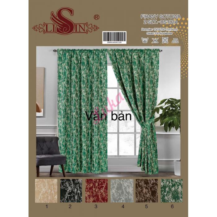 Curtains Lisin DS-182A 150x250