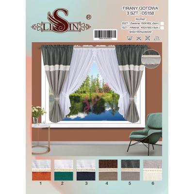 Curtains Lisin DS158 400x160