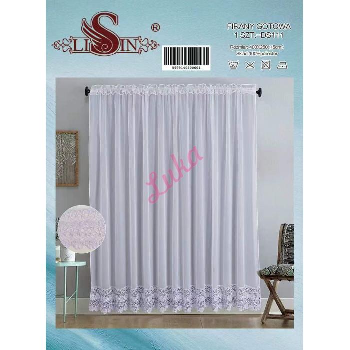 Curtains Lisin DS111 400x180