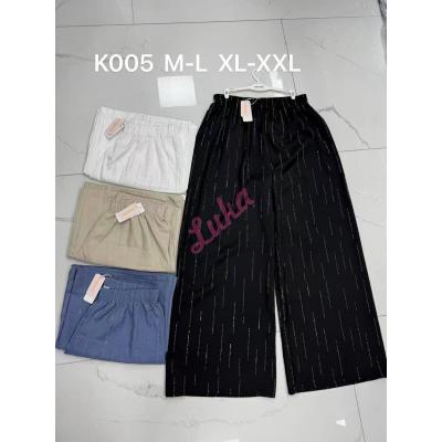 Spodnie damskie DaFuTing NO-K006