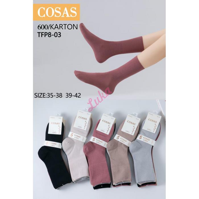 Skarpety damskie bambusowe Cosas LM18-01