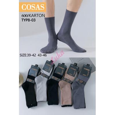 Men's bamboo socks Cosas TYP8-03