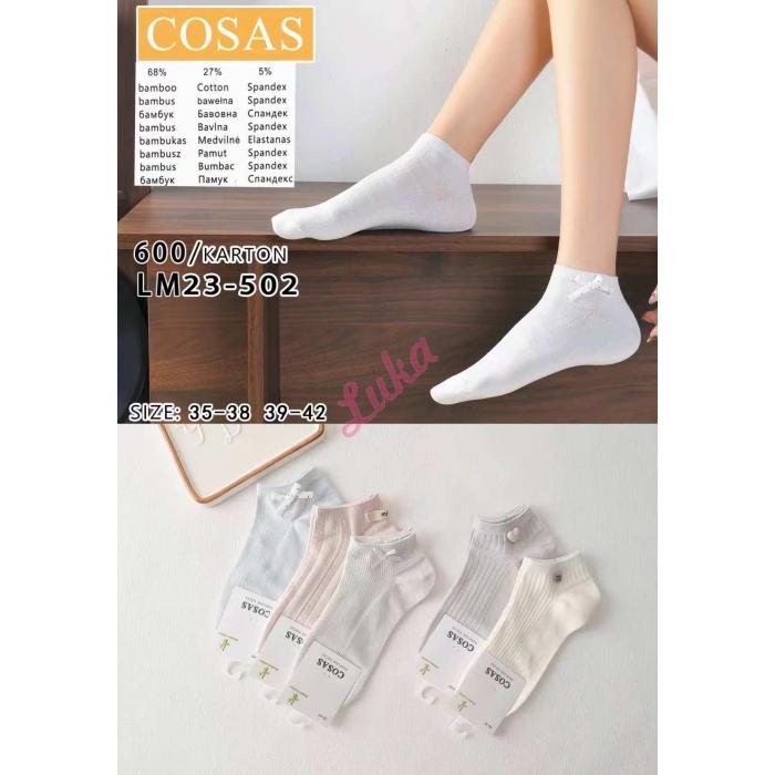 Women's bamboo ballet socks Cosas LM23-501