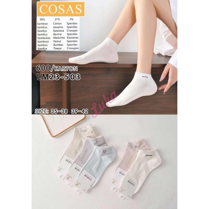 Women's bamboo ballet socks Cosas LM23-502