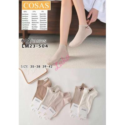 Women's bamboo ballet socks Cosas LM23-503