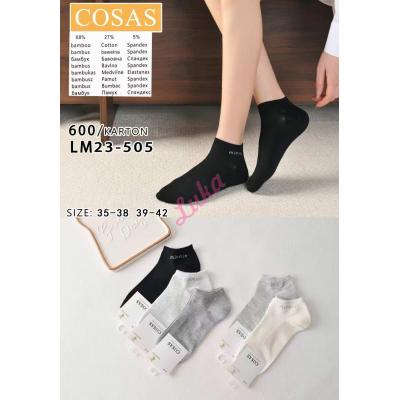 Women's bamboo ballet socks Cosas LM23-504