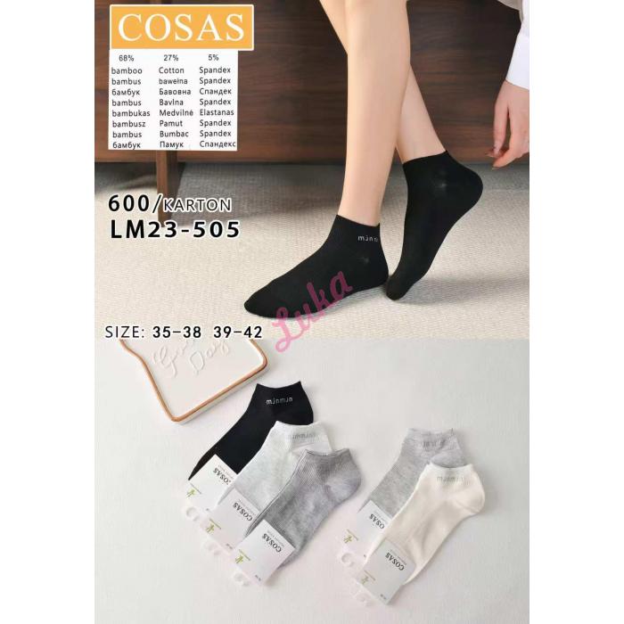 Women's bamboo ballet socks Cosas LM23-504