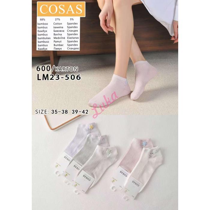 Women's bamboo ballet socks Cosas LM23-505