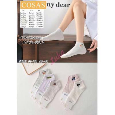 Women's bamboo ballet socks Cosas LM23-506