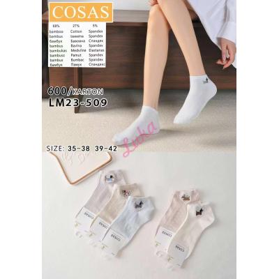 Women's bamboo ballet socks Cosas LM23-508