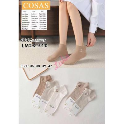 Women's bamboo ballet socks Cosas LM23-509