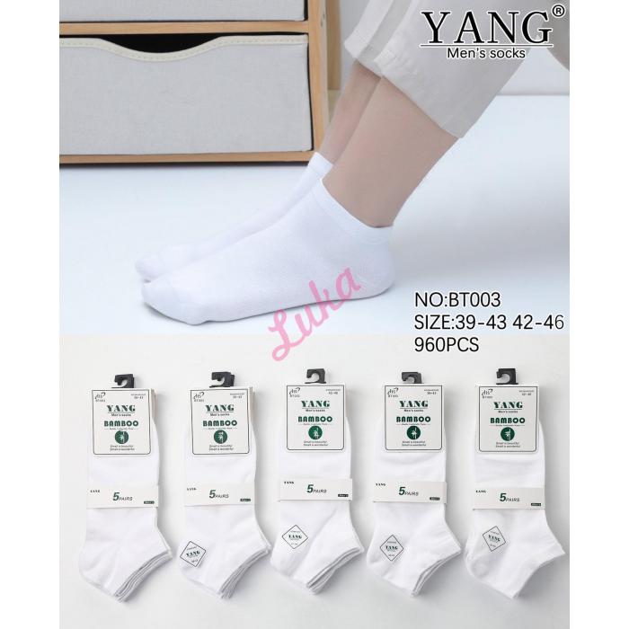 Men's bamboo low cut socks Yang Oemen BT-003