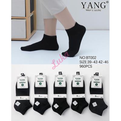 Men's bamboo low cut socks Yang Oemen BT-002