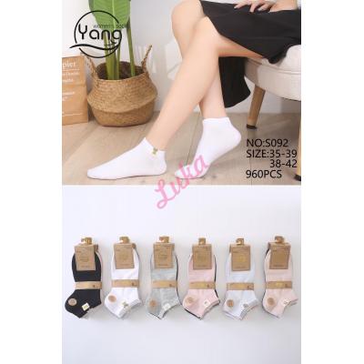 Women's low cut socks Oemen S092