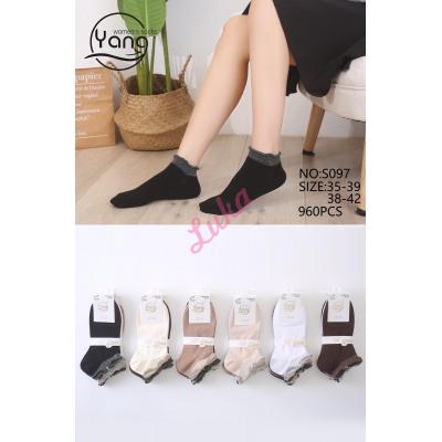Women's low cut socks Oemen S097