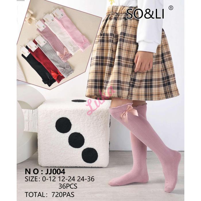 Podkolanówki dziecięce So&Li JJ003