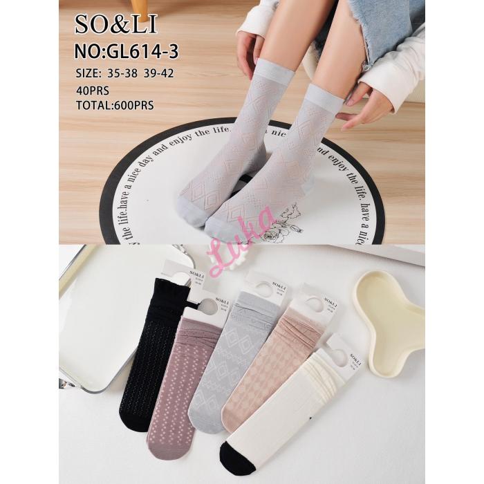 Women's Socks So&Li GL614-4
