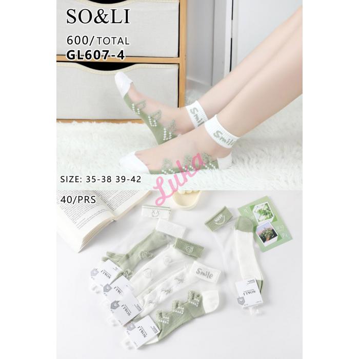 Skarpety damskie So&Li GL607-7
