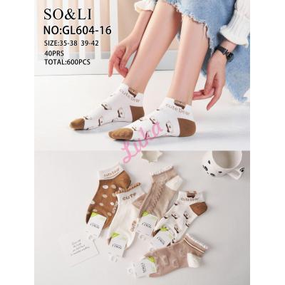 Women's Socks So&Li GL604-15