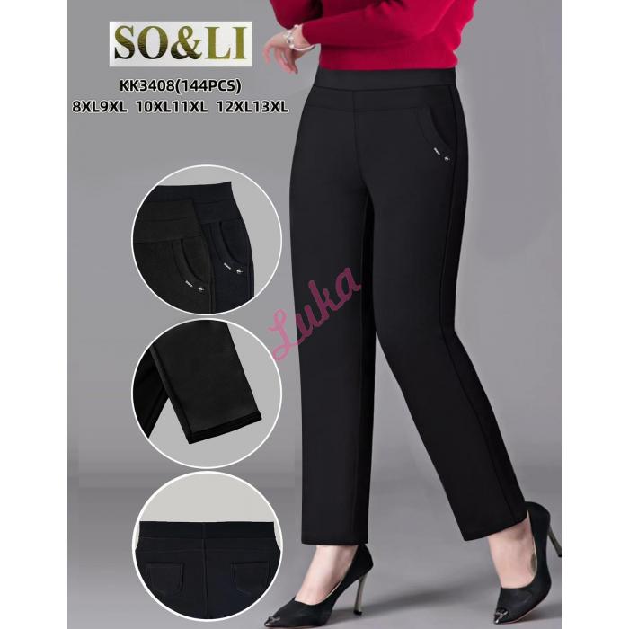 Women's pants So&Li NOO-KK2205