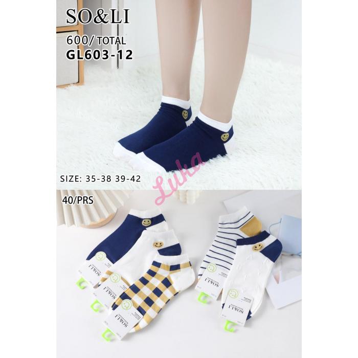 Skarpety damskie So&Li GL603-3