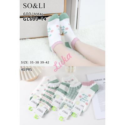 Women's Socks So&Li GL603-12
