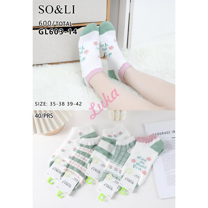 Women's Socks So&Li GL603-12