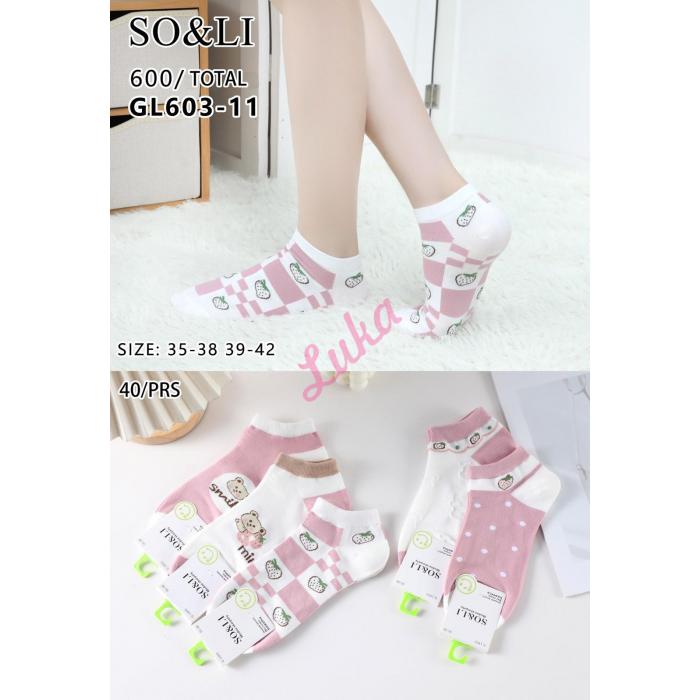 Women's Socks So&Li GL603-17