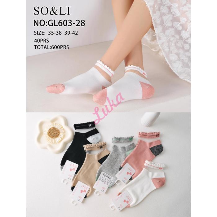 Skarpety damskie So&Li GL603-21