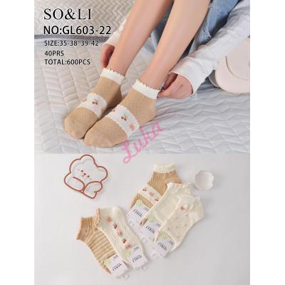 Skarpety damskie So&Li GL603-22