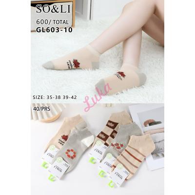 Skarpety damskie So&Li GL603-10