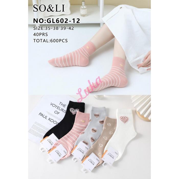 Women's Socks So&Li GL602-13