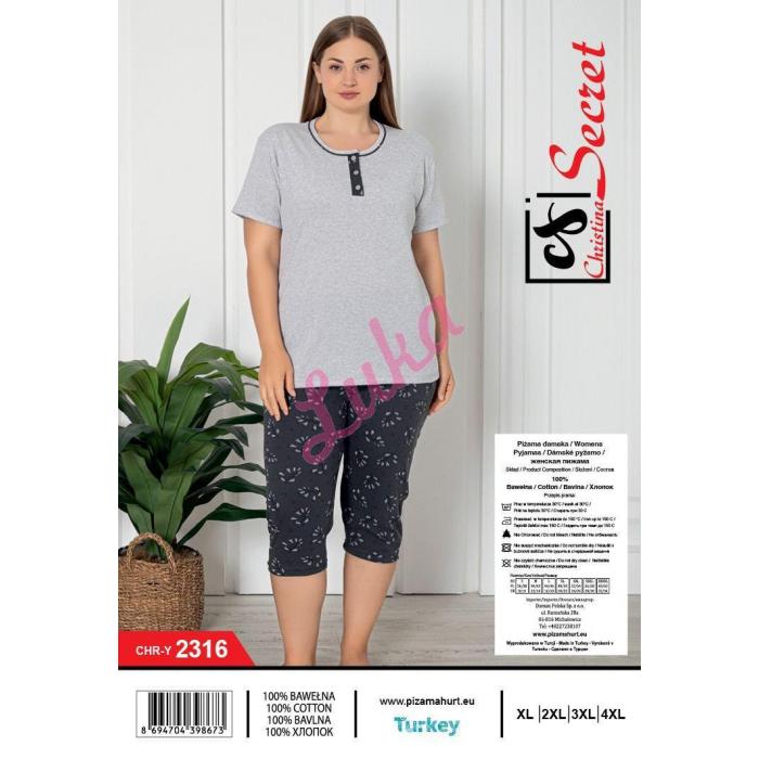Women's pajamas turecka CS NO-1323