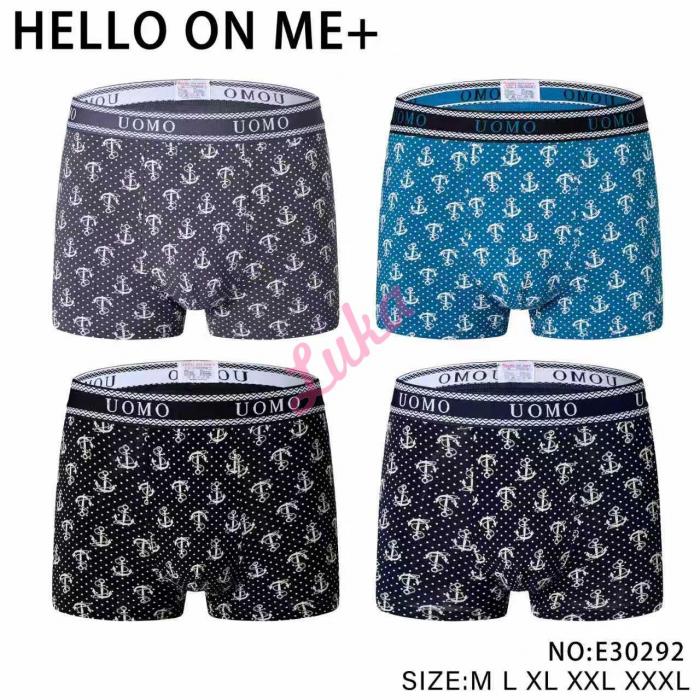 Bokserki męskie Hello on me NO-E30229