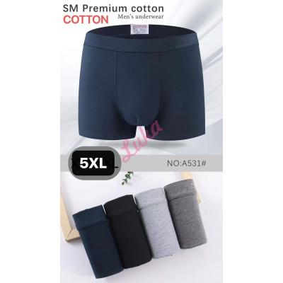 Bokserki męskie SM Premium cotton NO-A531 4XL