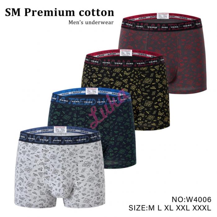 Bokserki męskie SM Premium cotton NO-1108-33 M