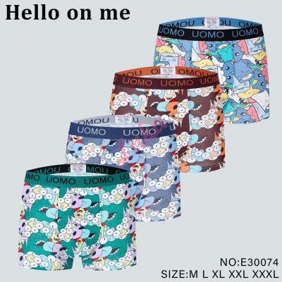 Bokserki męskie Hello on me NO-E30292