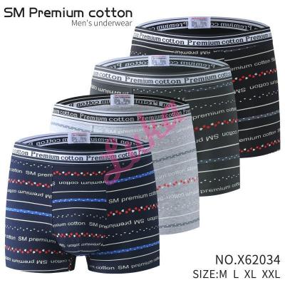 Bokserki męskie SM Premium cotton NO-A50332 3XL